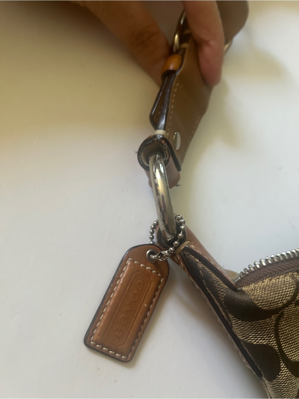 Vtg Coach Hamptons Shoulder Bag - Picture 8 of 16